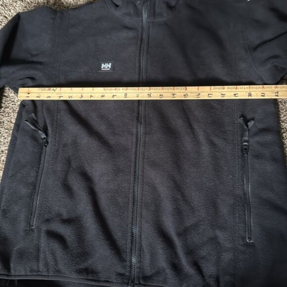 Helly Hanson Large Black Fleece Workwear Jacket - Picture 5 of 7